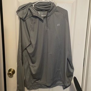 Russell grey long sleeve light weight power 360 in good condition